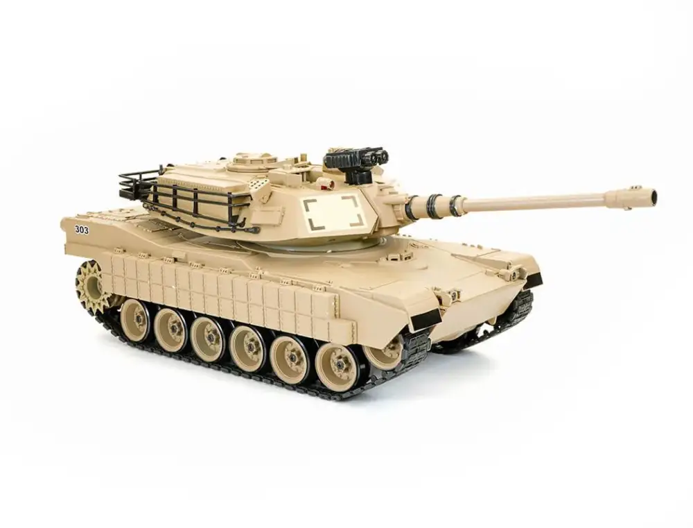 Brother Tank 1/18 USA M1A2 Desert Storm Snelle Levering