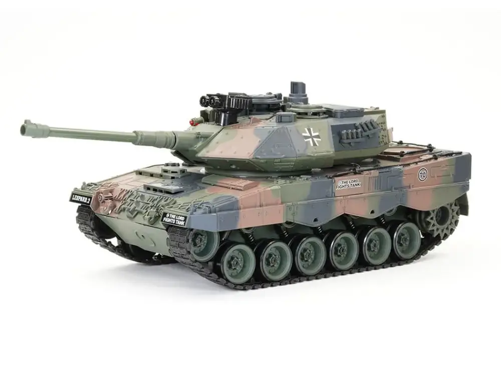 Beperkte Voorraad Brother Tank 1/18 German Leopard 2 Camo