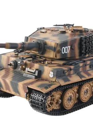 Tijdelijk Beschikbaar Taigen 1/24 Tiger I IR Battle Tank Late Version - Camo