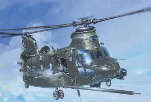 Lage Kosten Italeri 1/72 MH-47E Soa Chinook
