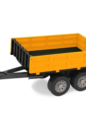 Betrouwbaar Tipper Trailer voor Jamara 1:16 RC tractor - Geel/Zwart