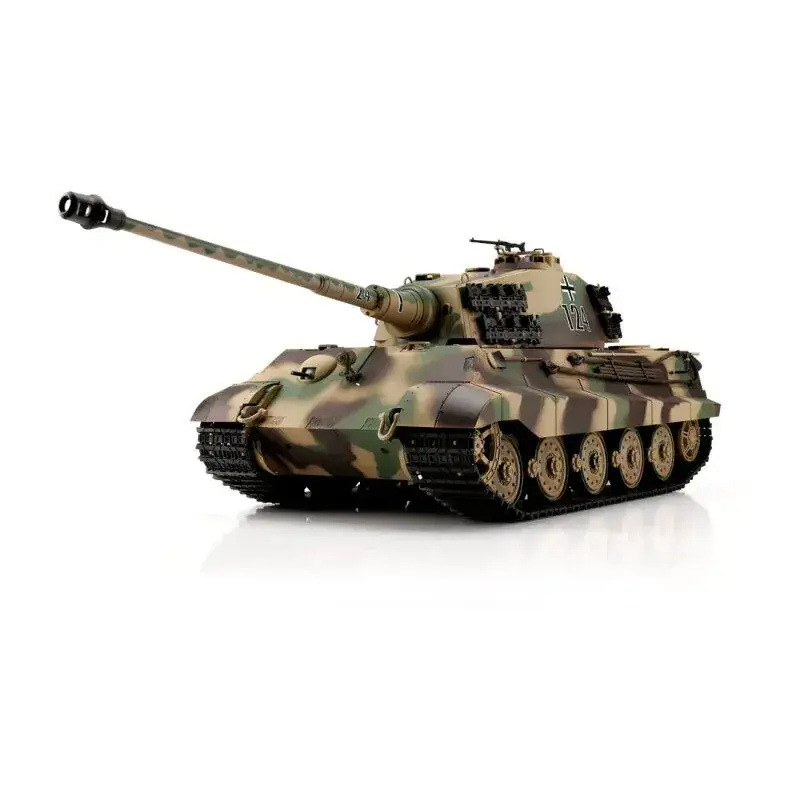 Torro - 1/16 RC Kingtiger camo Henschel Turret BB+IR (Metal Tracks) Lage Kosten