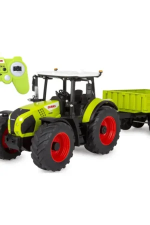 Jamara 1/24 Claas Arion 660 tractor met aanhangwagen Favoriet