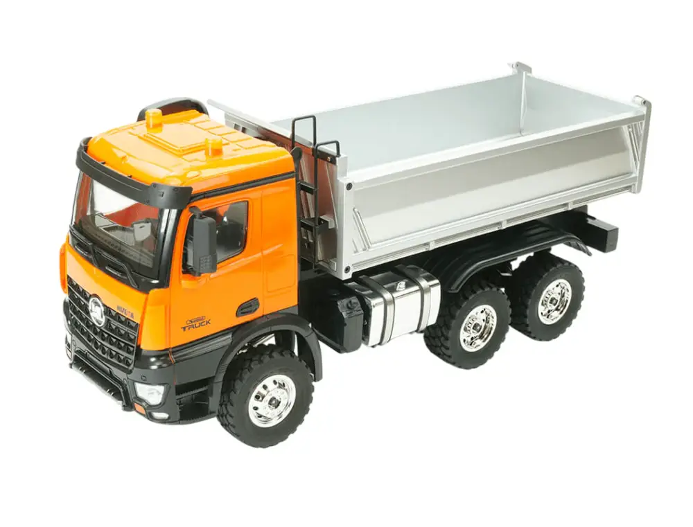 Express Levering Huina 1/14 aluminium/metalen 14CH dump truck