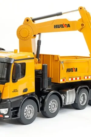 Huina 1/14 Timber Grab 8-Wheeler dump truck Direct Beschikbaar