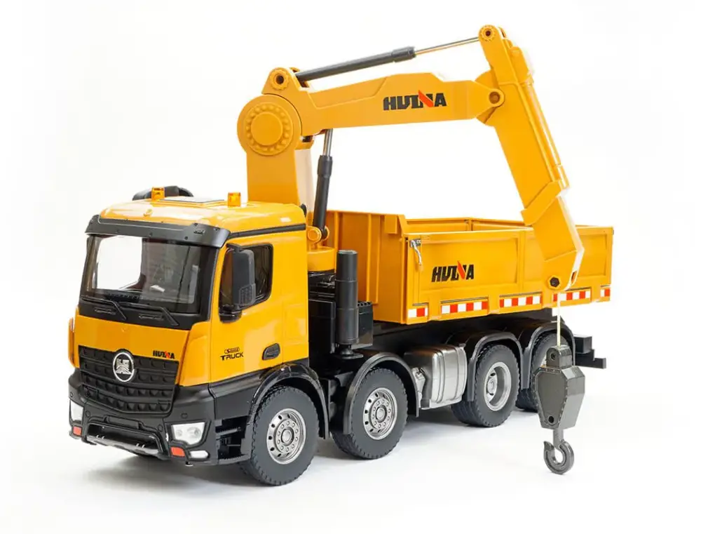Huina 1/14 Timber Grab 8-Wheeler dump truck Direct Beschikbaar