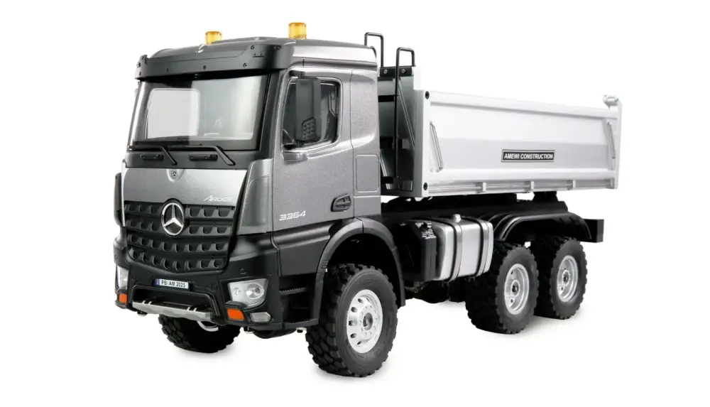Lage Prijs Amewi 1/14 Mercedes Arocs 6x6 RTR - Antraciet