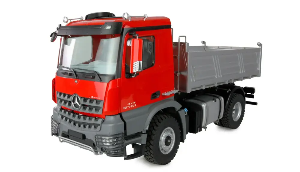 Amewi 1/14 Mercedes-Benz Arocs 4x4 kiepwagen - Rood Laatste Kans