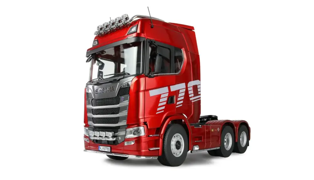 Scania 1/14 770S 6x6 Vrachtwagen - Rood Beperkte Voorraad