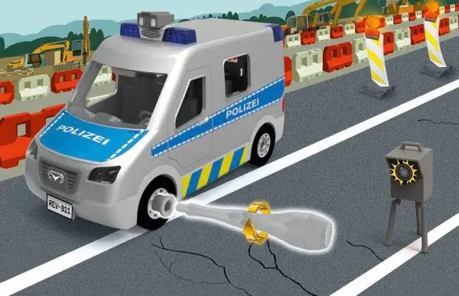 Koop Online Revell Junior Kit Police Van