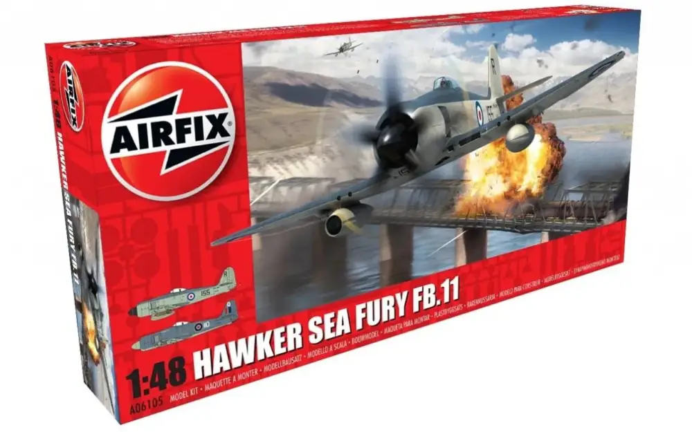 Dagaanbieding Airfix 1/48 Hawker Sea Fury FB.11