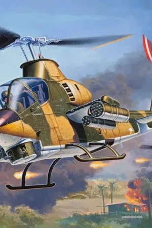 Snelle Levering Revell 1/100 Bell AH-1G Cobra