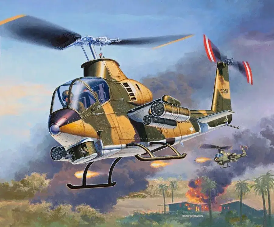 Snelle Levering Revell 1/100 Bell AH-1G Cobra