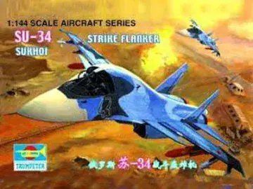 Trumpeter 1/144 Sukhoi Su-34 Strike Flanker Exclusieve Aanbieding