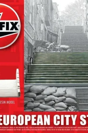 Airfix 1/72 European City Steps Beperkte Voorraad