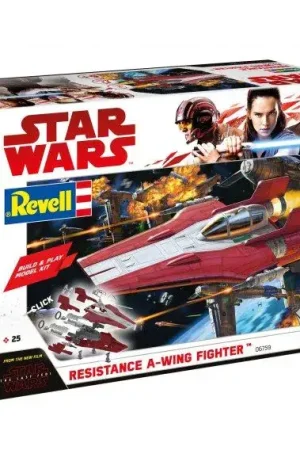 Revell 1/44 Resistance A-Wing Fighter, Red - Build and Play Speciale Aanbieding