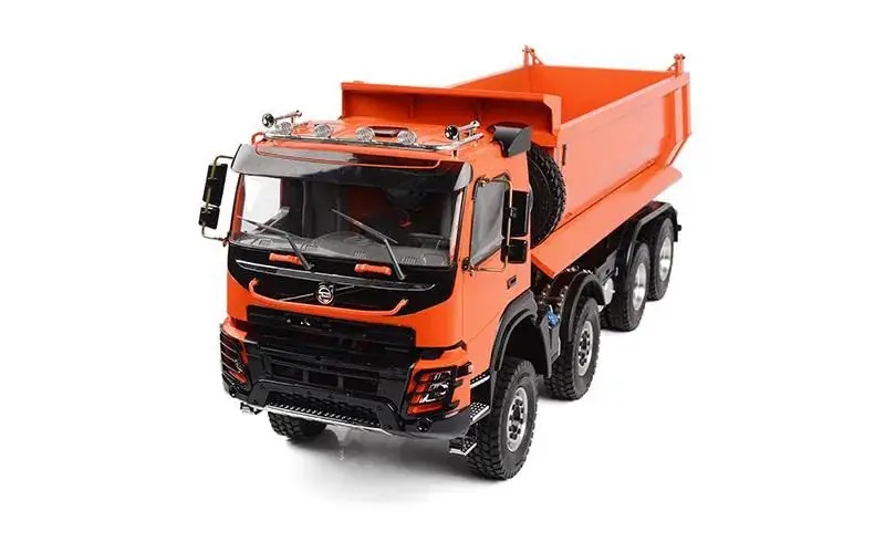 RC4WD 1/14 8x8 Armageddon Hydraulic Dump Truck (FMX) (Orange) Betaalbaar