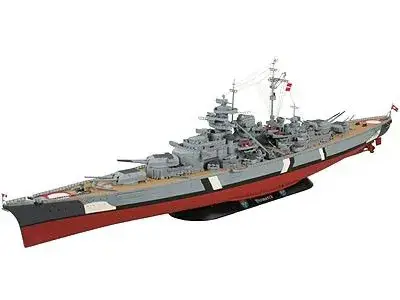 Revell 1/350 Battleship Bismarck Gratis Retour
