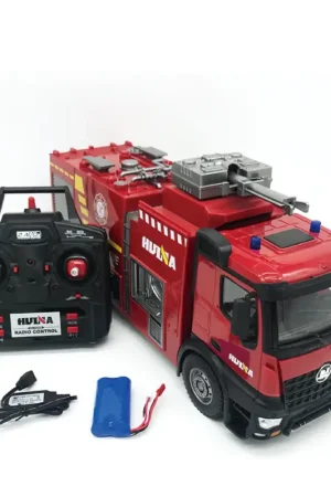 Huina RC 1562 1/14 Brandweerwagen met waterkanon Snelle Levering