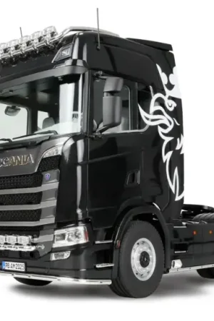 Scania 1/14 770S 6x6 Vrachtwagen - Zwart Alleen Vandaag
