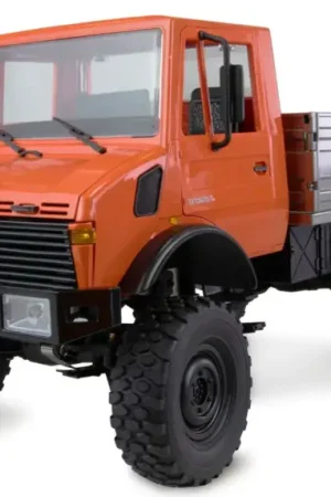 Mercedes-Benz Unimog Advanced 4WD 1:12 RTR - Oranje Snelle Levering
