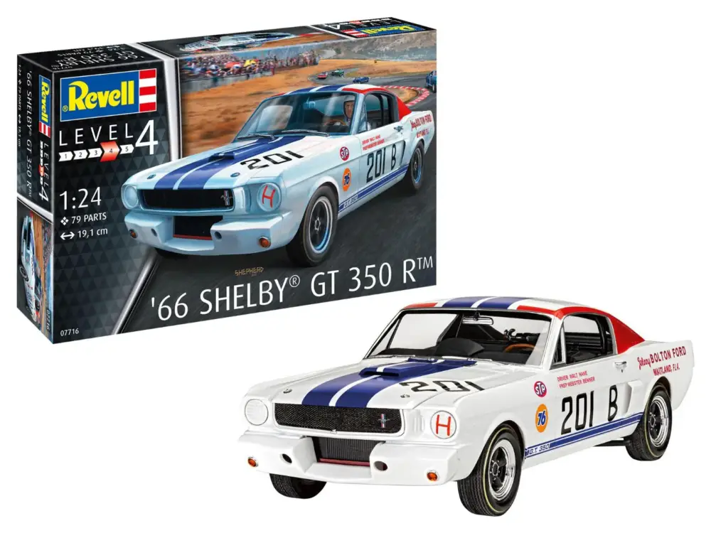 Beperkt Aanbod Revell 1/24 1965 Shelby GT 350 R