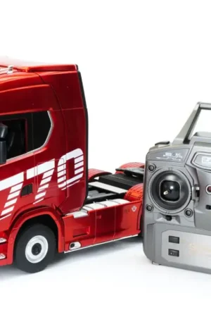Weekendaanbieding Huina RC Scania 770S RC Haulage Truck RTR Rood