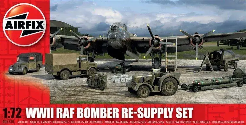 Airfix 1/72 WWll Raf Bomber Re-Supply Set Meest Verkocht