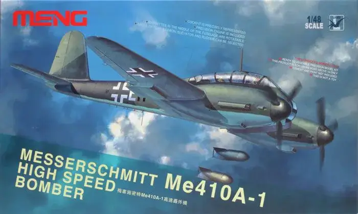 Weekendaanbieding Meng 1/48 Messerschmitt Me 410A-1 High Speed Bomber