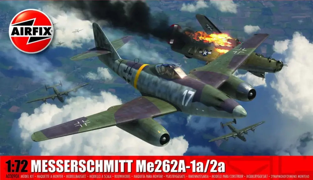 Airfix 1/72 MESSERSCHMITT ME262A-1A/2A Betaalbaar