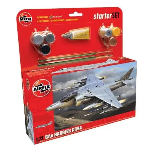 Betaalbaar Airfix 1/72 Bae Harrier Gr9a model-set
