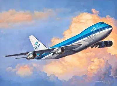 Beperkt Aanbod Revell 1/450 Boeing 747-200 Jumbo Jet KLM