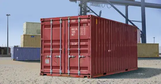 Trumpeter 1/35 20ft Container Aanbieding