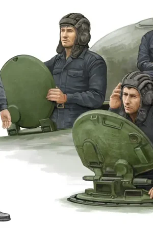 Exclusieve Aanbieding Trumpeter 1/35 Soviet Tank Crew 1970-1980