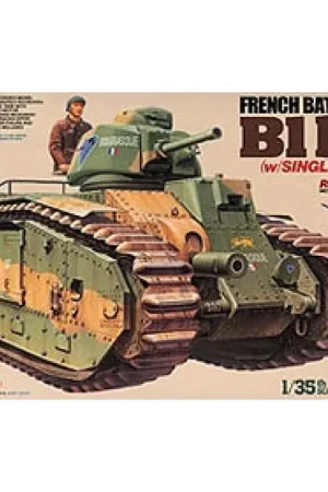 FRENCH BATTLE TANK B1 bis（w/SINGLE MOTOR）30058 Meest Verkocht