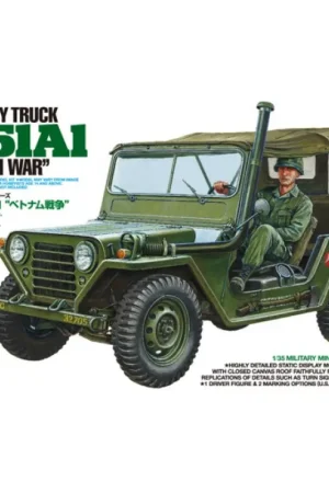 Gecertificeerd U.S. UTILITY TRUCK M151A1 "VIETNAM WAR" 35334