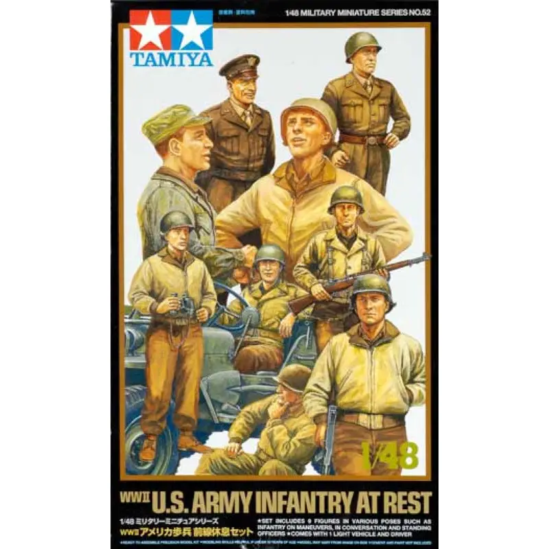 U.S. Army Infantry At Rest -32552 Hete Deal