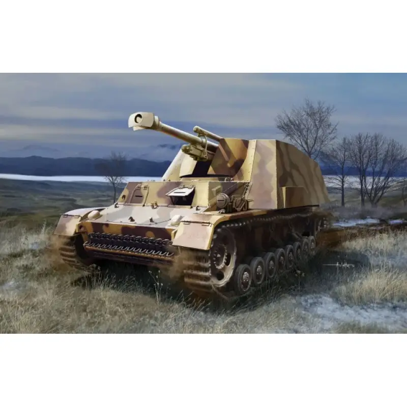 Hummel-Wespe le Pz.Haub auf Hummel Fahrgestell -6535 Gecertificeerd