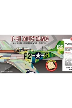 Merkproduct North American P-51 Mustang (Laser Cut) 402LC