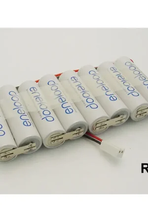 Op = Op Zender Accu Eneloop 8/2000 mah Futaba