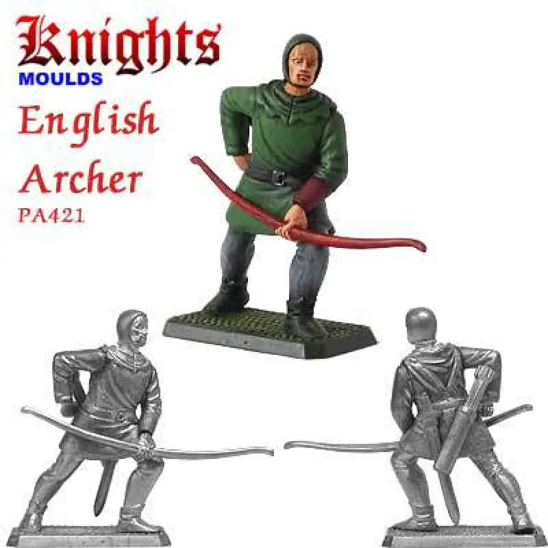 Laatste Versie Medieval English Archer moulds -PA421