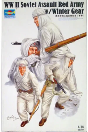 Weekendaanbieding WW 2 Soviet Assault Red Army w/Winter Gear -00414