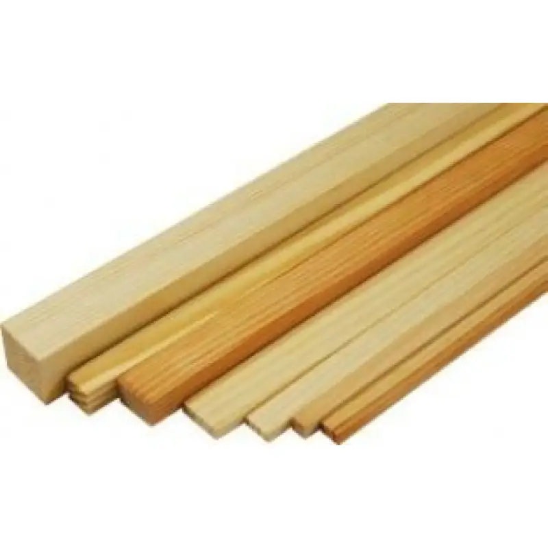 Vuren Houten Latje 8 mm x 20 mm x 100 cm Lage Prijs