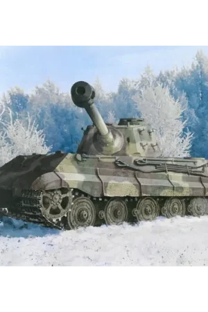 Kingtiger w/new Pattern Tracks s.Pz.Abt.506 Ardennes 1944 -6900 Lage Prijs