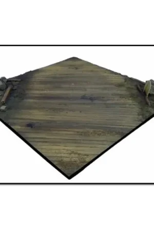 Beperkt Aanbod Section of WWI Aerodrome Display Base -TDD32001