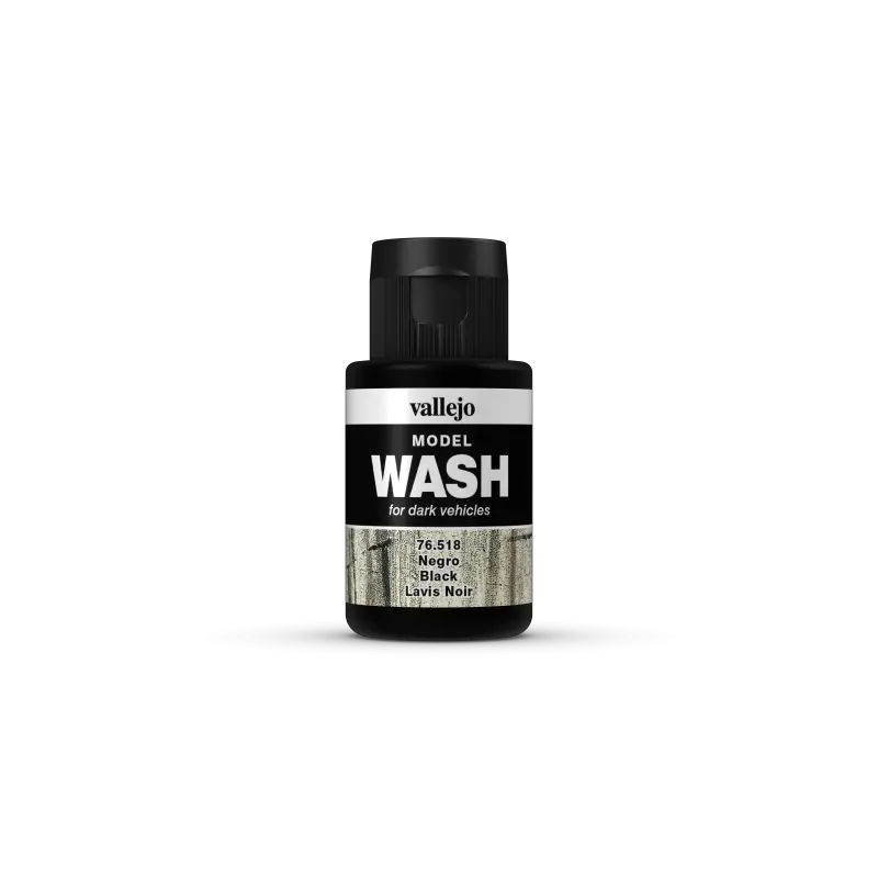 Korting MODEL WASH BLACK 35ML -VAL-76518