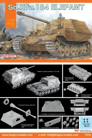 Hoge Kwaliteit SD.Kfz.84 Elefant -7515