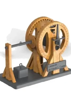 Leonardo da Vinci Leverage Crane -18175 Betaalbaar