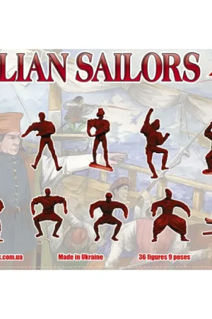 Betrouwbaar Italian Sailors 16-17 centry. Set 1 -105