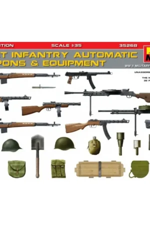 Meest Verkocht SOVIET INFANTRY AUTOMATIC WEAPONS & EQUIPMENT. SPECIAL EDITION -35268